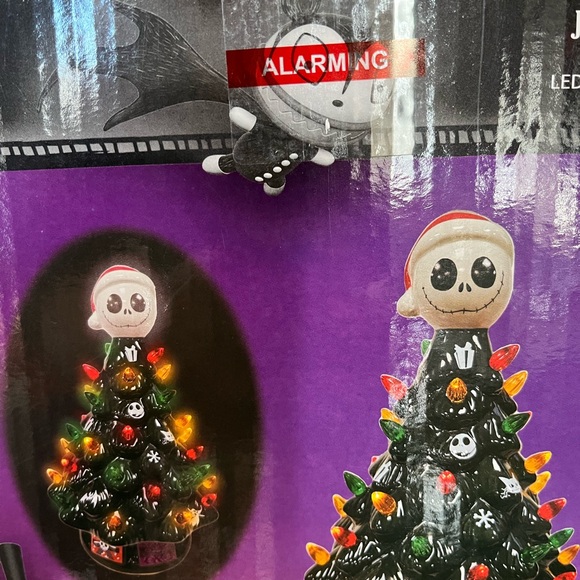 Tim Burton the night before Christmas Jack topper light up LED candle holder nwt - Picture 7 of 11